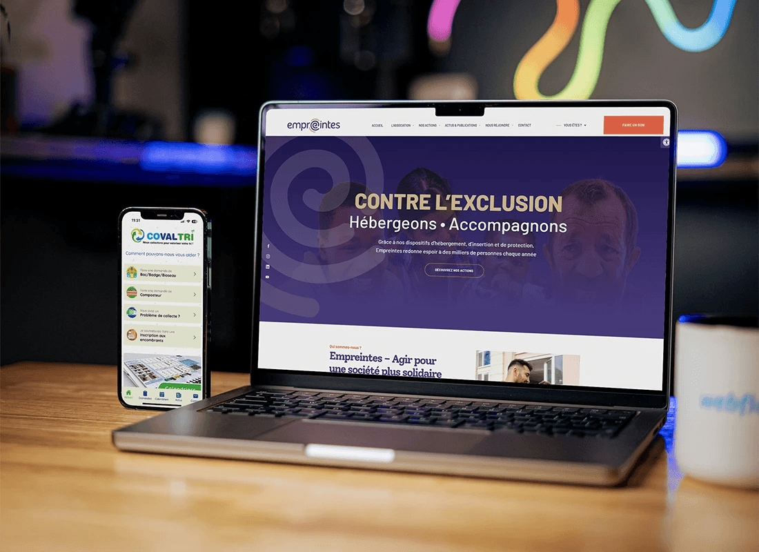Comparatif entre un site sur mesure et un template
